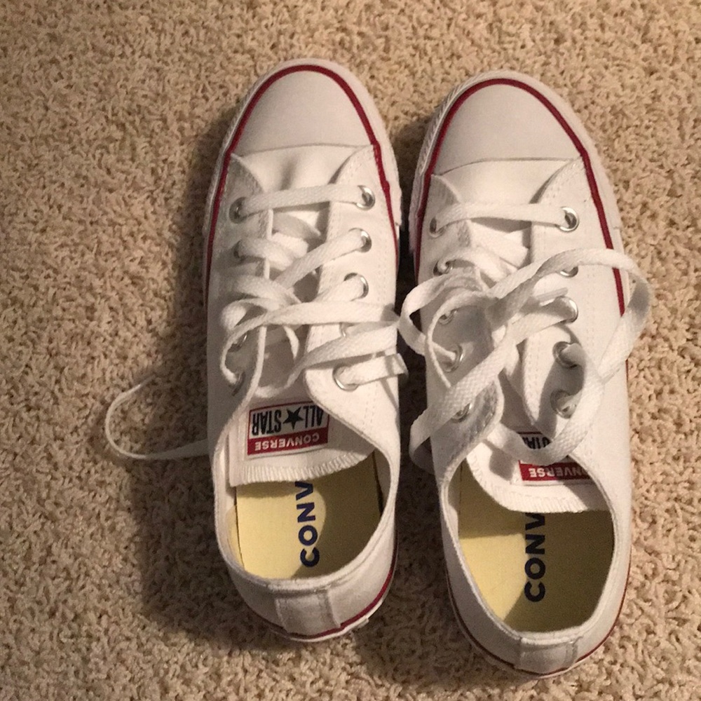 White converse never worn